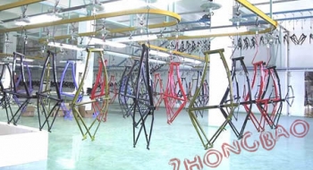 南宁自行车喷涂生产线
