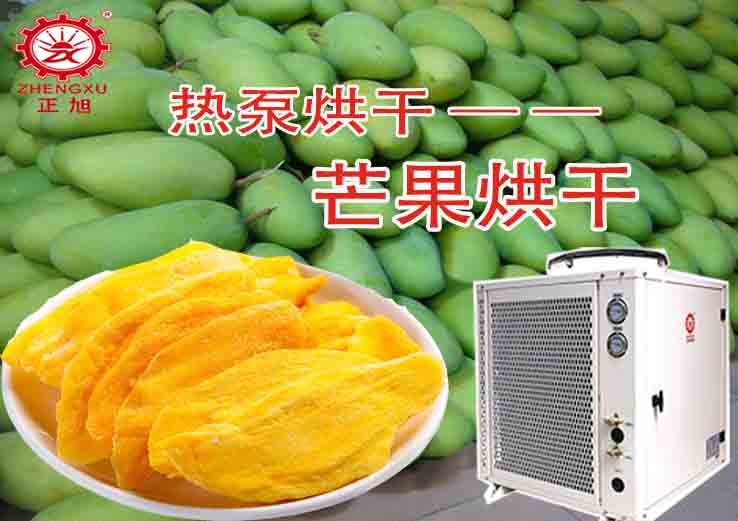 正旭空气能芒果热泵烘干机