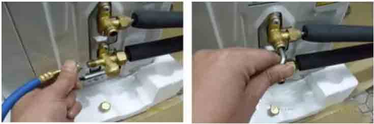 空气能采暖主机如何抽真空 空气能采暖主机如何抽真空