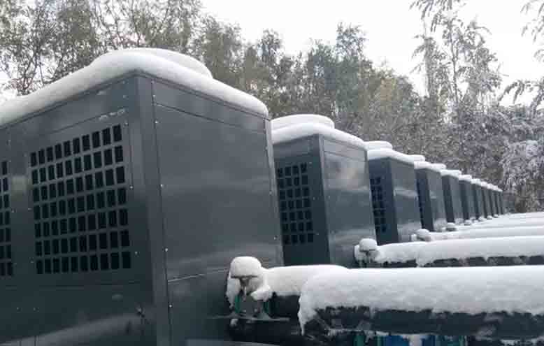 空气能热泵采暖工作原理