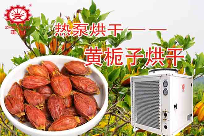黄栀子热泵烘干工艺
