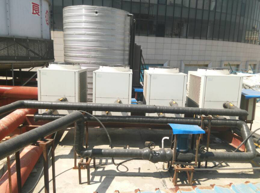 山西运城速博菲特健身会所空气能冷暖项目